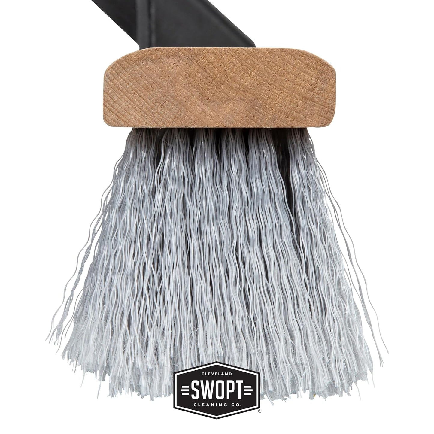 SWOPT 24” Premium Multi-Surface Push Broom Head — Indoor and Outdoor Push Broom — Cleaning Head Interchangeable with All SWOPT Cleaning Products for More Efficient Cleaning and Storage