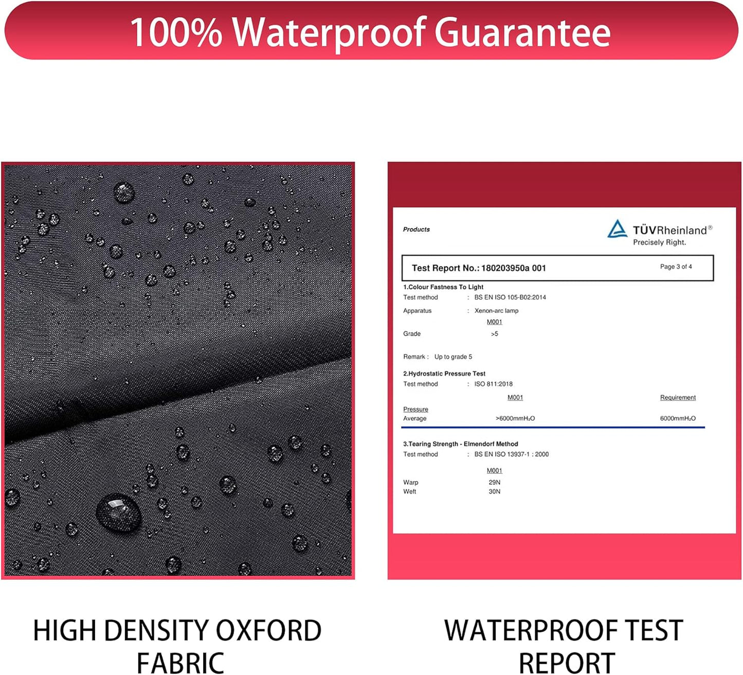 WLEAFJ Fire Pit Cover Round for Fire Pit 38 Inch, Heavy Duty Oxford Fabric Firepit Cover Round, Full Coverage Patio Outdoor Fireplace Cover, Waterproof Fire Bowl Cover