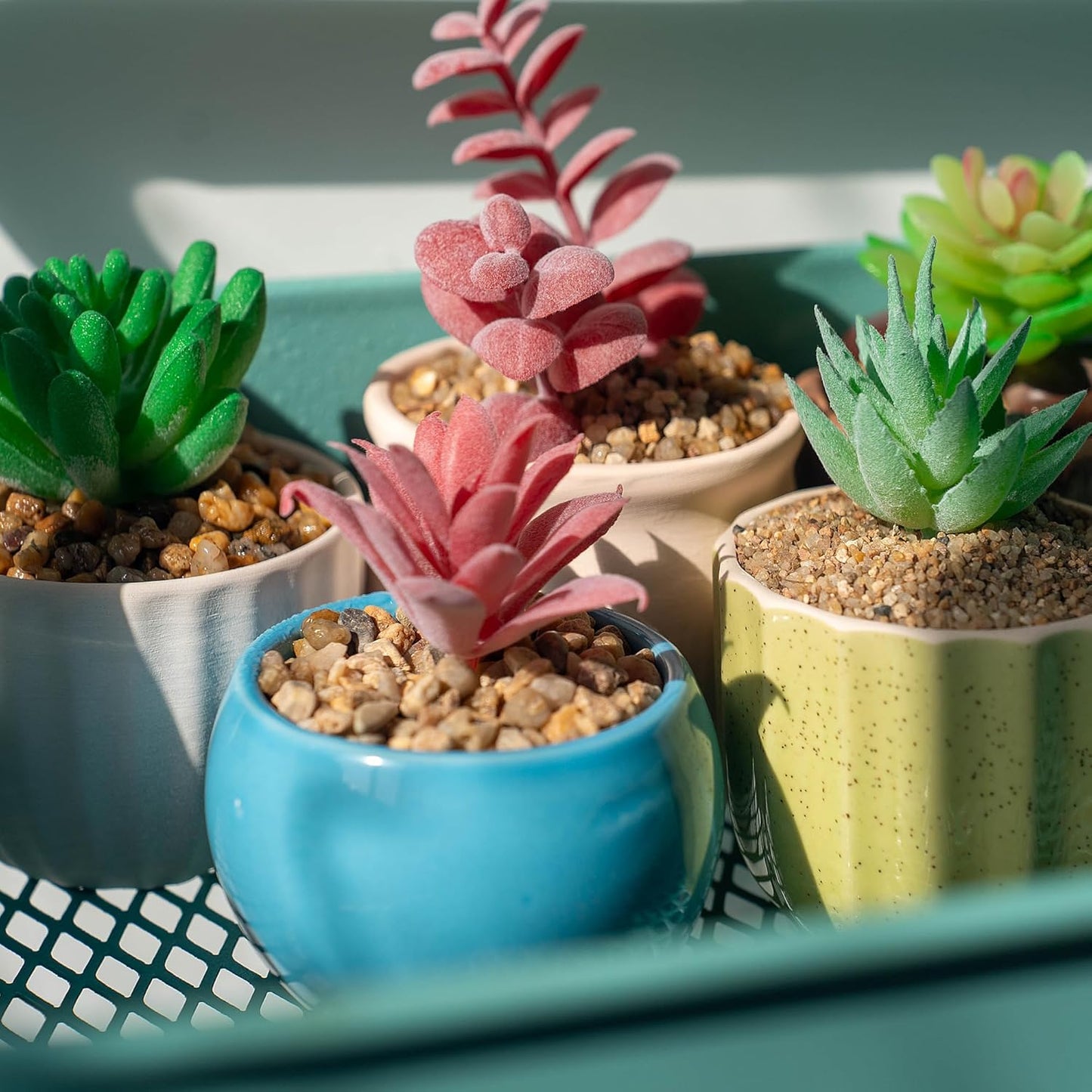 2 lbs Aquarium Gravel, 3-6mm Fish Tank Gravel, Succulent Cactus Pea Gravel for Indoor Plants, River Rocks for Gardening, Flower Pots, Vase Fillers, Garden Landscaping