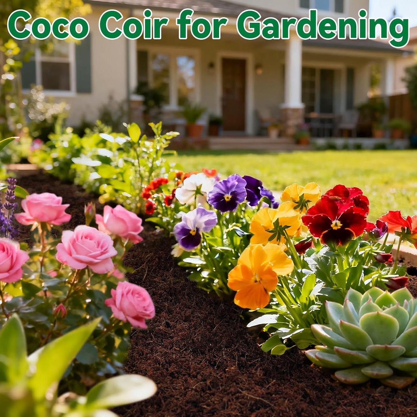 ZeeDix 10 Pcs Compressed Coco Coir Brick for Plants, Premium Organic Coconut Coir Bricks Coco Fiber Substrate Coco Coir Fiber Potting Soil with Low EC and pH Balance for Planting Gardening Reptiles