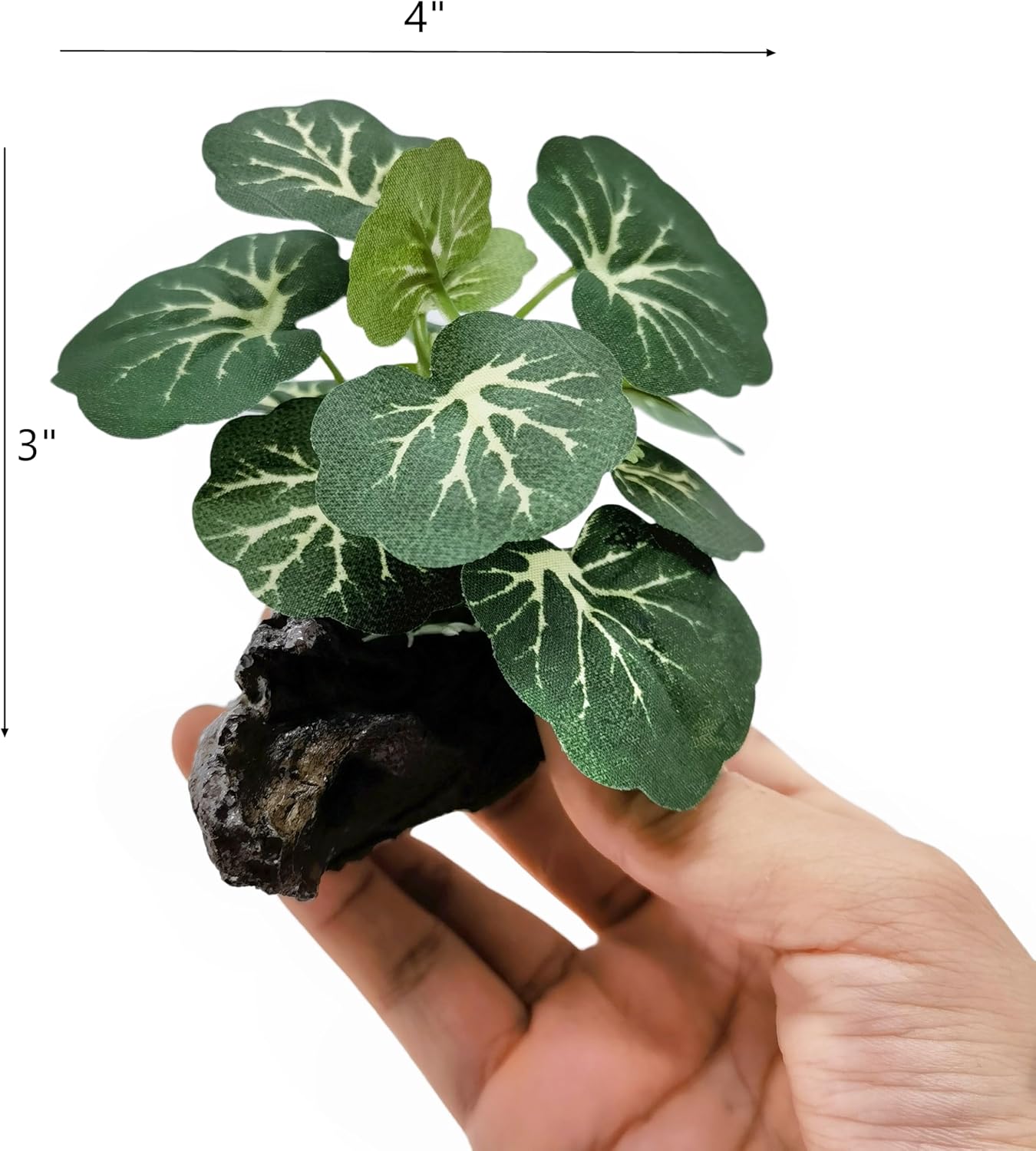 M2cbridge Artificial Fish Tank Plants Silk Aquarium Plastic Plant Aquatic Water Grass Foreground Decor(2PCS Small Green)