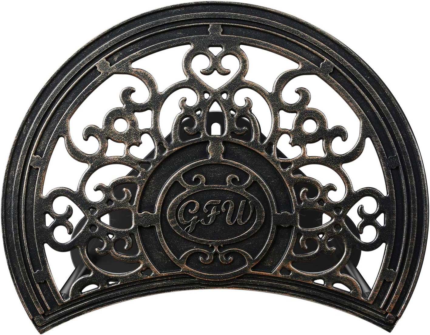 GOFORWILD Garden Hose Holder made of Stainless Cast Aluminum, Decorative Hose Butler Sturdy Water Hose Rack, Durable Wall Hose Hanger, Holds 125-Feet of 5/8-Inch Hose, Hose Reel, 7005