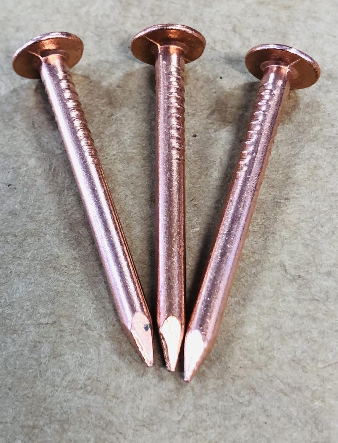 EAGLE 1- Shingle Roof Rain Diverter 40 Inches Long- 26 Gauge Material- Easy to Install- Includes Stainless Steel Nails (3, Real Copper)