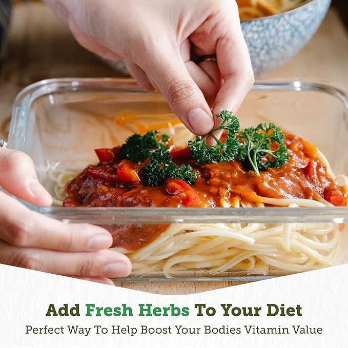 VegTrug 8 Pocket Herb Garden, Wooden Herb Planter with Herb Snips, Gray Wash