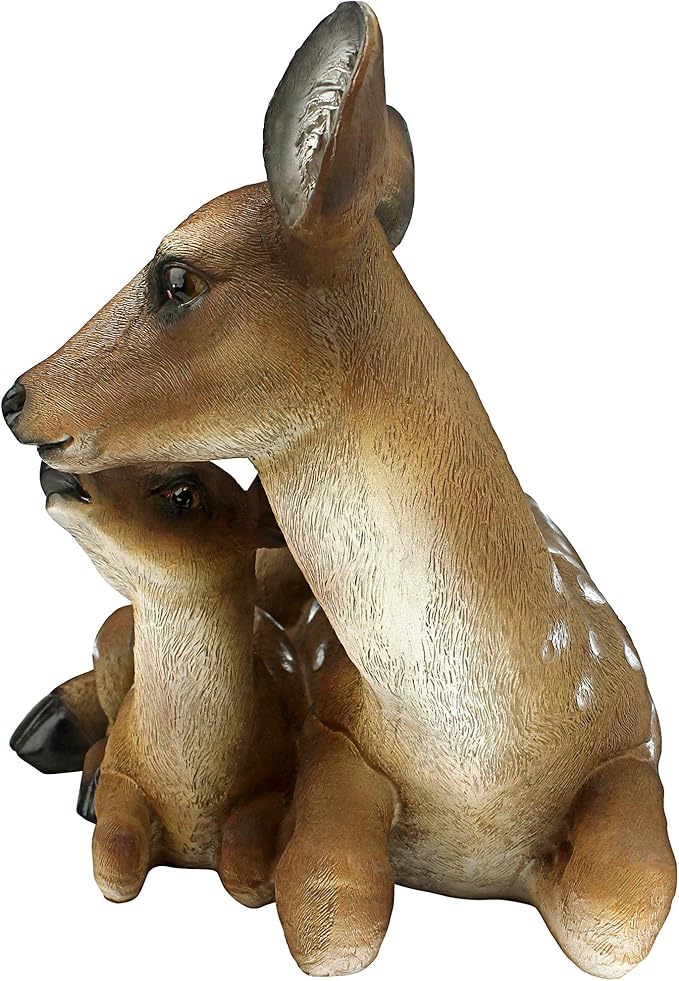 Design Toscano Mothers Love, Doe and Fawn Sculpture