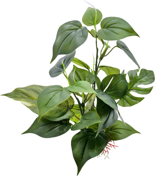 M2cbridge Artificial Fish Tank Plants Aquarium Plant Aquatic Water Grass Foreground Decor (1PC Green)