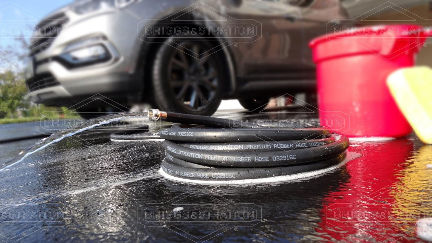 Briggs and Stratton 8BS25 25-Feet Premium Heavy-Duty Rubber Garden Hose