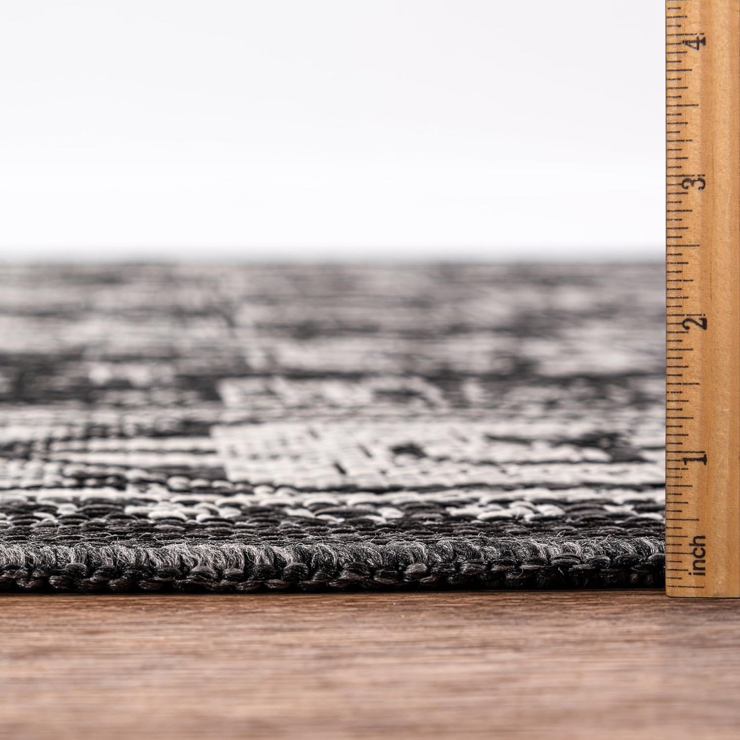 Keen Home Design Terrace Outdoor Runner Rug - 2x8 Washable Indoor/Outdoor Rug for Patio, Kitchen, Balcony, Beach, Garden, Deck and Porch, Size: 2'2"x7'7"