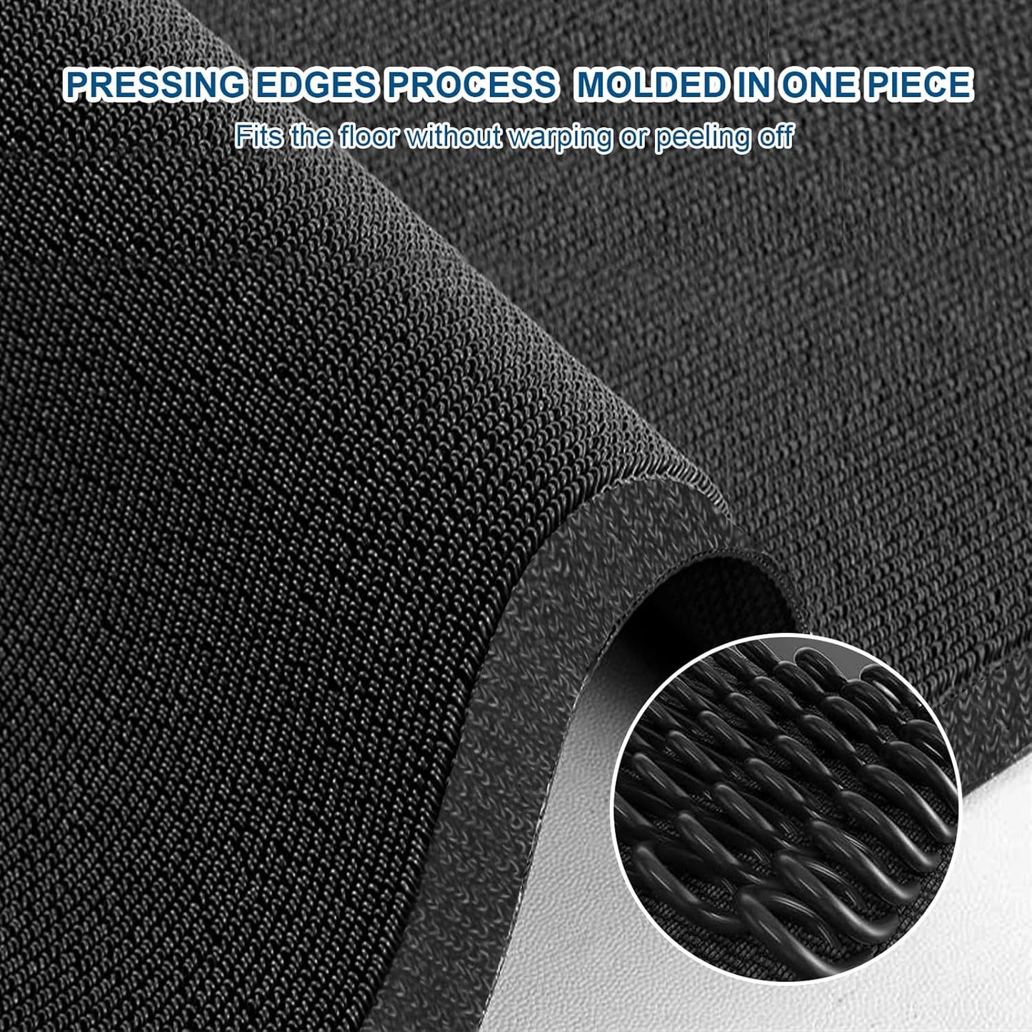 Custom Professional Area Rug with Any Logo Commercial Floor Entryway Door Mat Welcome Carpet for Business Home Indoor/Outdoor Non Slip Washable Durable