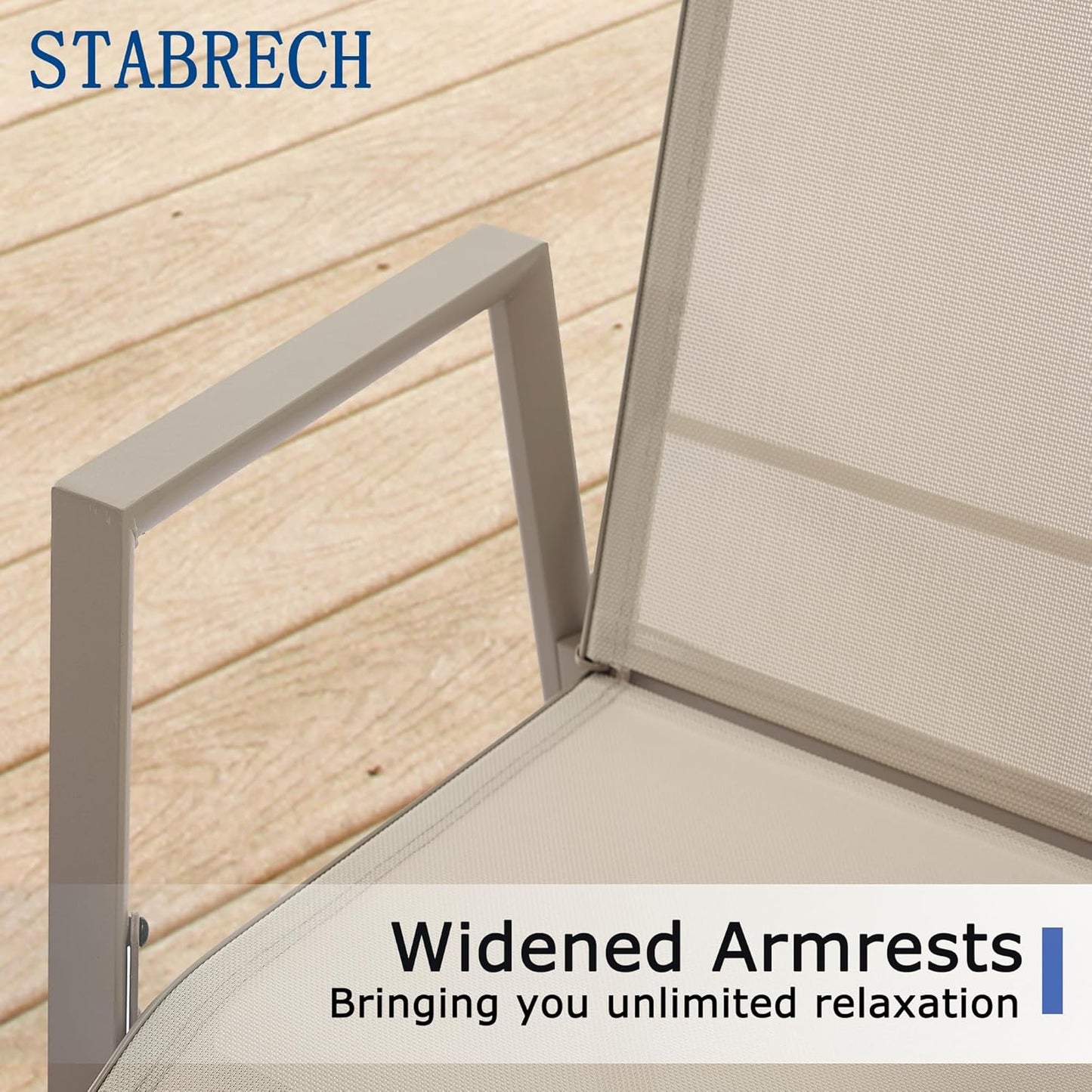 Outdoor Patio Chairs Set of 4, Ivory Beige Stackable Outdoor Chairs, Lightweight Patio Set with High Back, Metal Dining Chair for Lawn, Garden, Yard and Deck