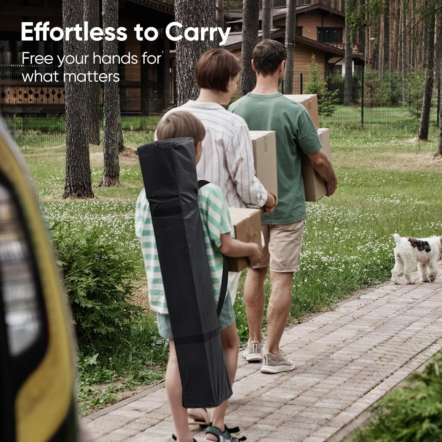 Quictent 10x10 Pop Up Canopy Tent, Instant Setup Gazebo for 1 Person, Portable & Compact, Waterproof & UV Protection, Ideal for Camping, Beach, Parties, and Outdoor Events