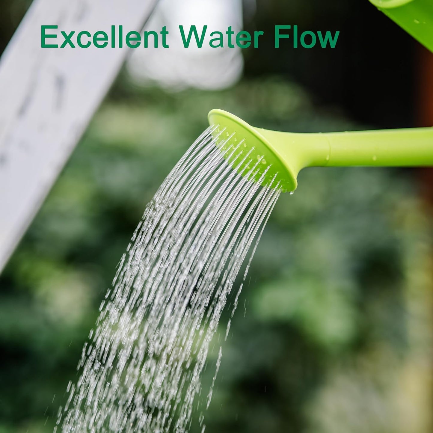 1 Gallon Watering Can Outdoor, Watering Can for Indoor & Outdoor Plants, Flower with Detachable Sprinkler Head