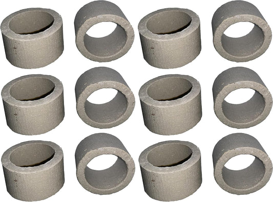 Aquarium Plant Weight Ceramic Ring Pot 12 Pack Plant Anchor Anti Floating Plants Water Plants Fix Ring Aquarium Plant Weights Pot by Awesome Aquatic (12 Pack Rings)