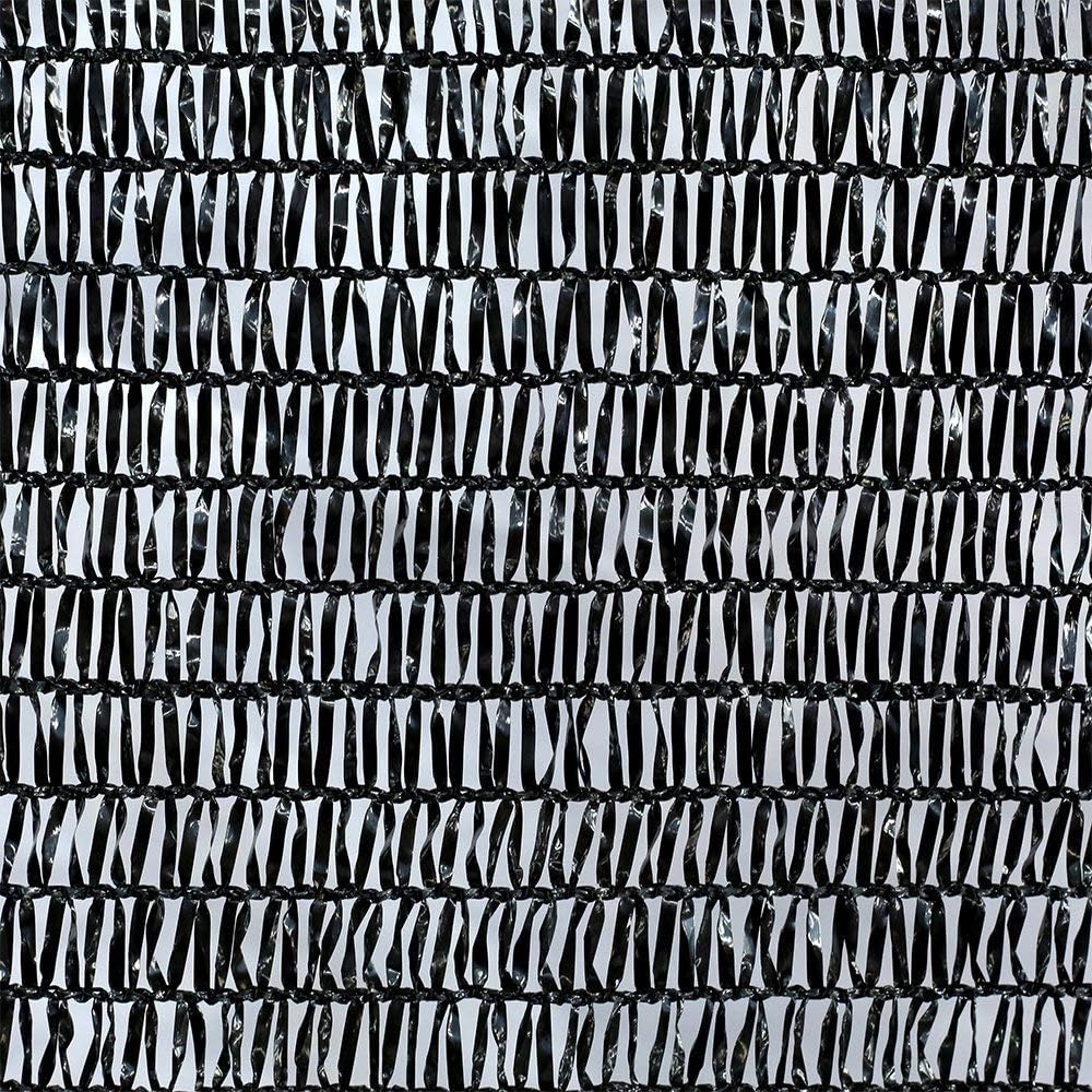 Agfabric 30% Shade Cloth 10X 20ft Sun Shade Coth Sunblock Shade Cloth Cover with Clips for Plants, Black