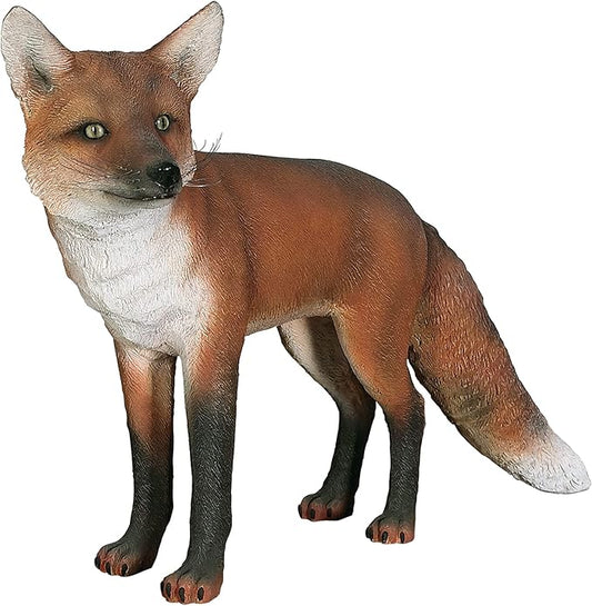 Design Toscano NE100103 European Red Fox Statue, full color