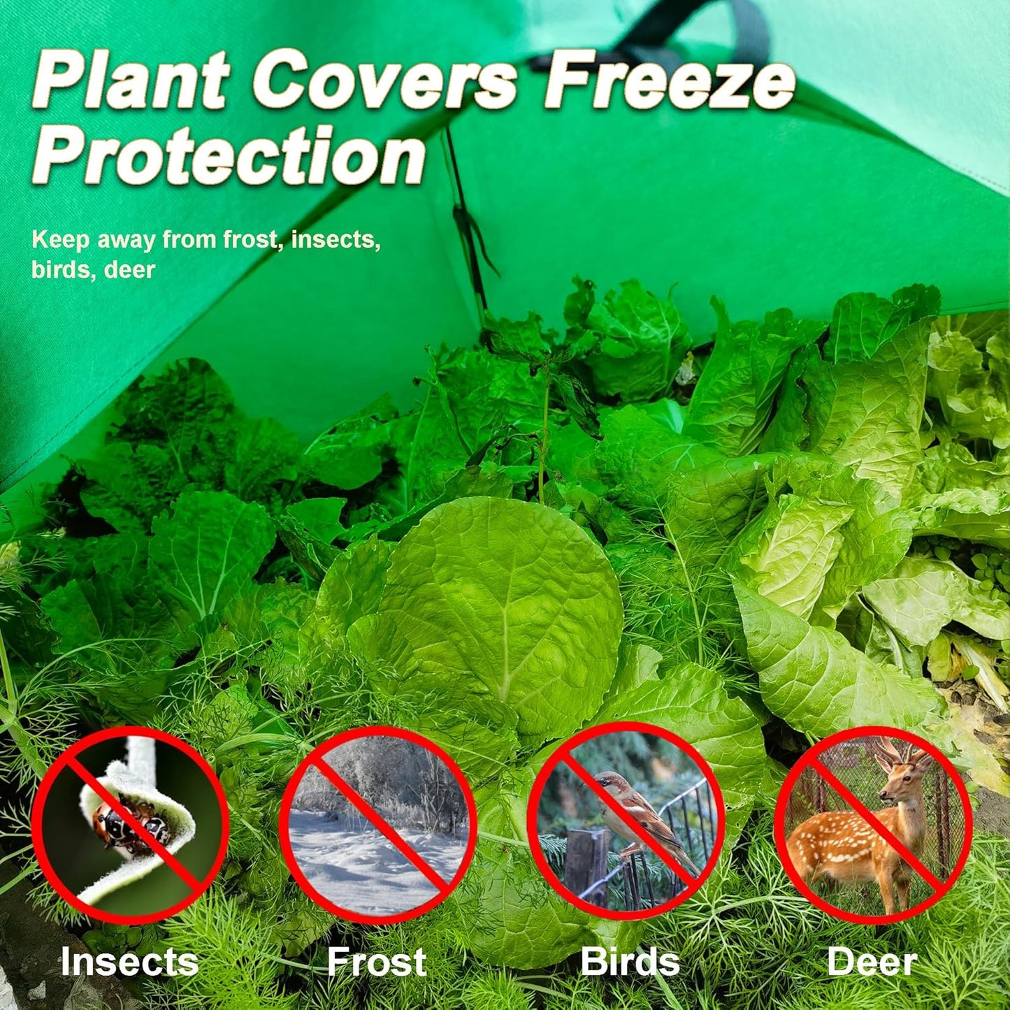 40″*40″*31″ Winter Plant Warm Covers - Raised Bed Cover, Garden Row Accelerator, Warm Tent Freeze Protection Humidity Domes for Germination, Seedling Propagation Protecting Plants from Animals 2 PCS