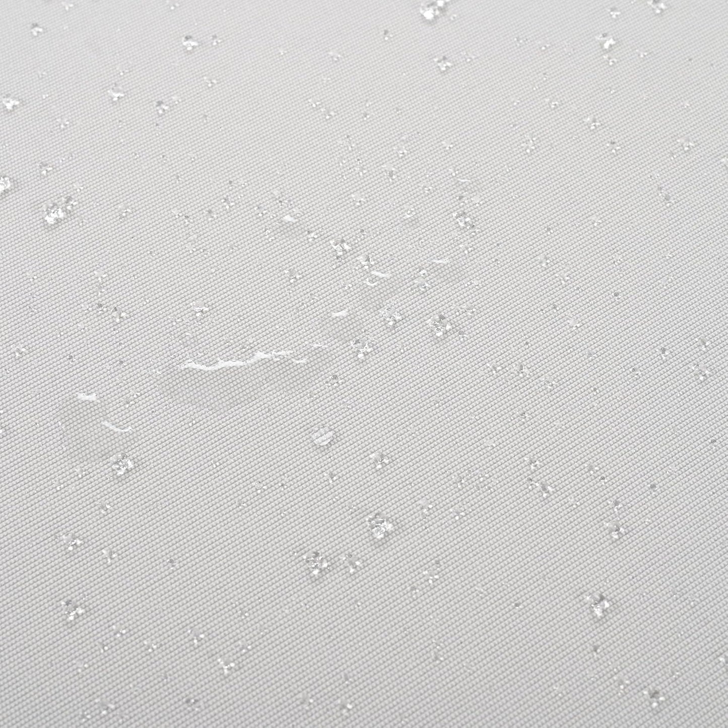 Christopher Knight Home Outdoor 3 Seater Acacia Wood Daybed with Fabric Water Resistant and Removable Cushions, Patio Garden Sofa with Wicker Armrest and Slat Paneling Back, Teak and Light Grey