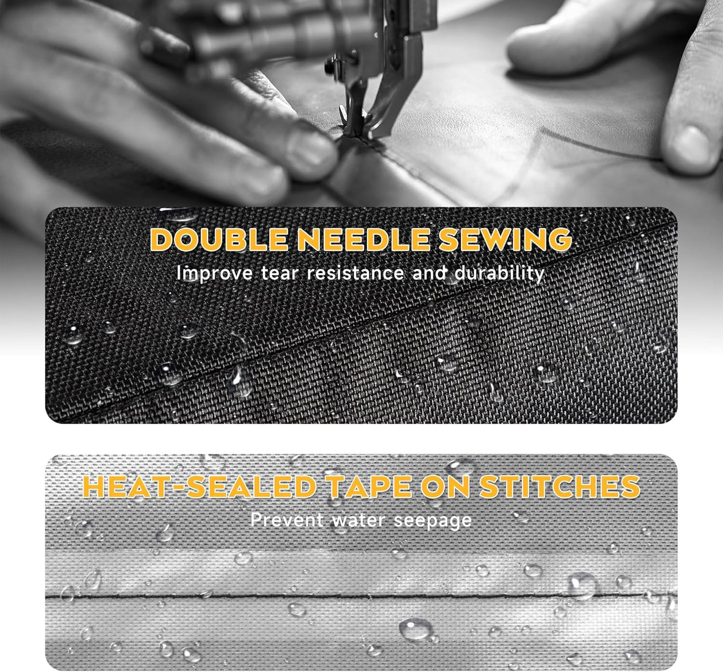 Grill Cover for Royal Gourmet GT1001 Portable Grill, Tabletop BBQ Cover for Royal Gourmet GT2001 Small Gas Barbeque Grill