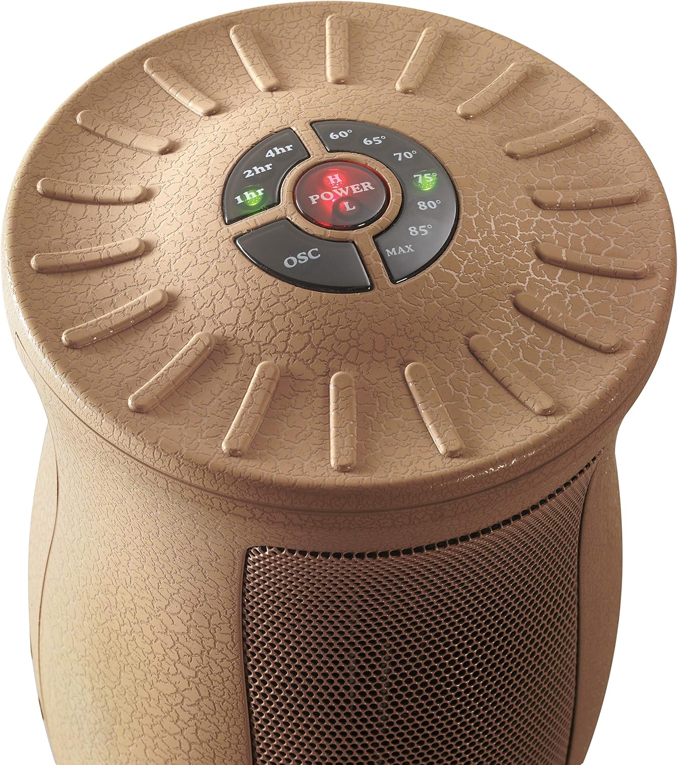 Lasko Oscillating Designer Ceramic Tower Space Heater for Home with Adjustable Thermostat, Timer and Remote Control, 16 Inches, 1500W, 6435
