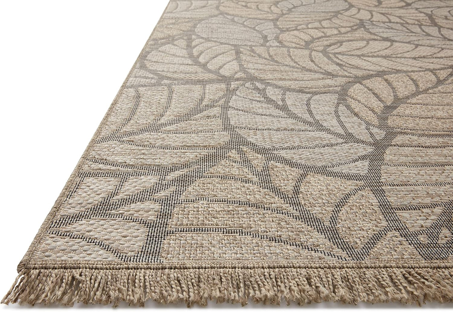 Loloi Dawn Collection Indoor/Outdoor DAW-05 Taupe 11'-4" x 15' Area Rug