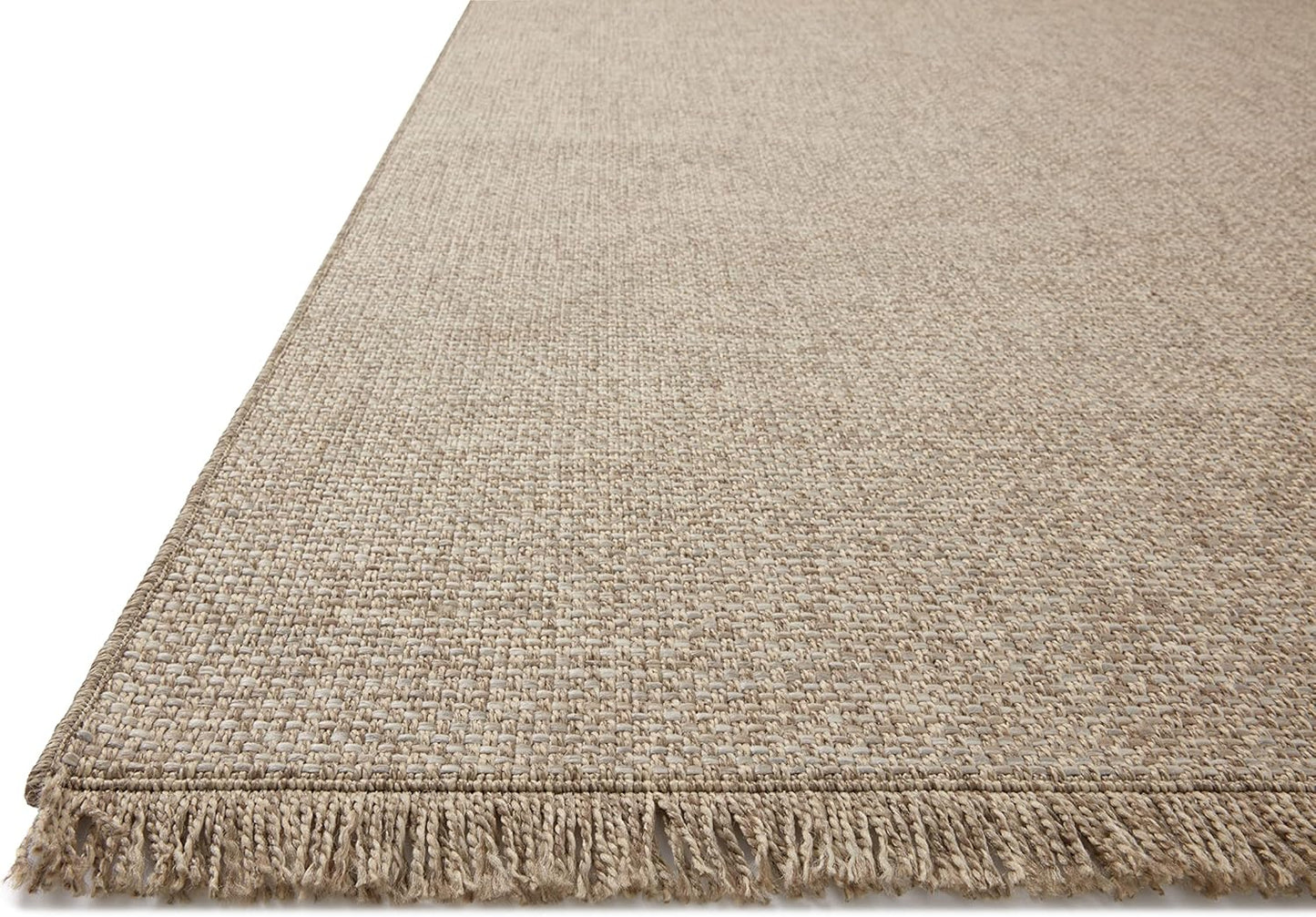 Loloi Dawn Collection Indoor/Outdoor DAW-04 Coffee 6'-4" x 9'-2" Area Rug