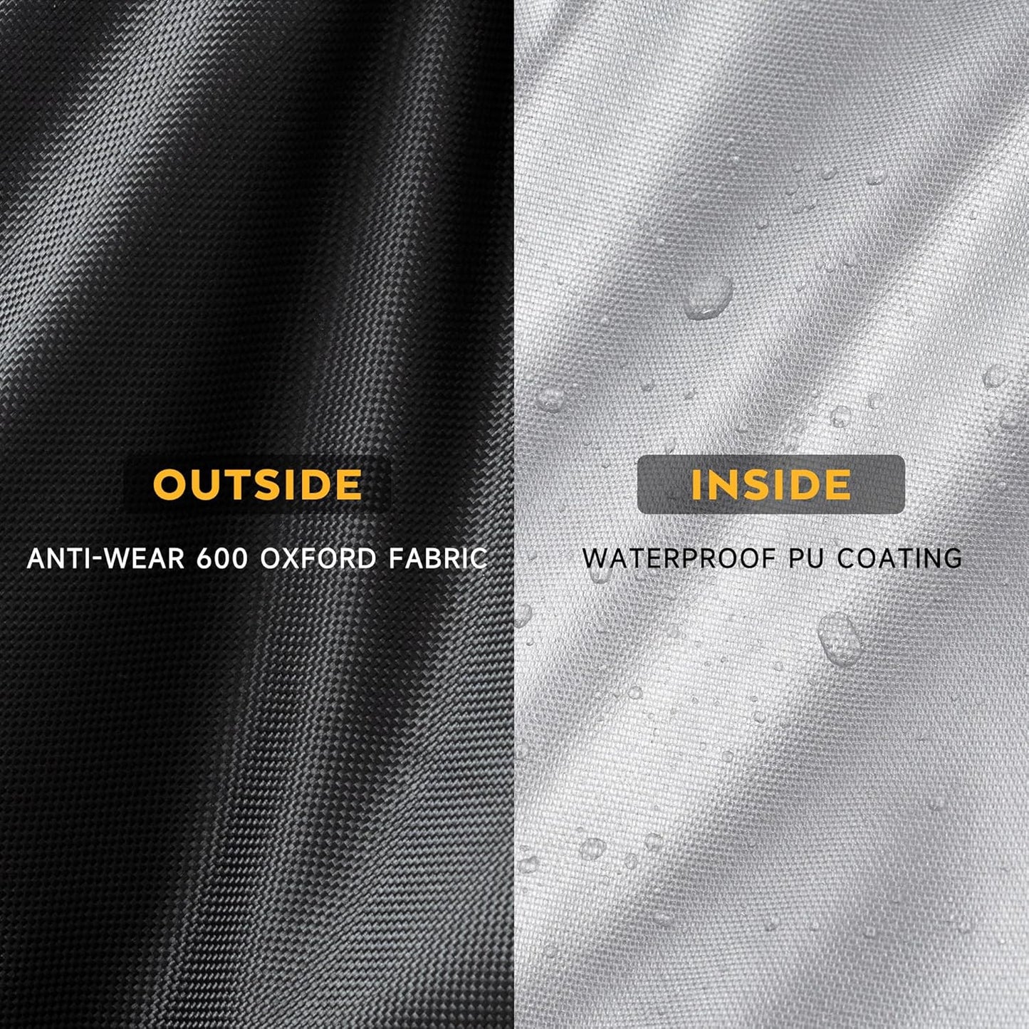 Grill Cover for Royal Gourmet GT1001 Portable Grill, Tabletop BBQ Cover for Royal Gourmet GT2001 Small Gas Barbeque Grill