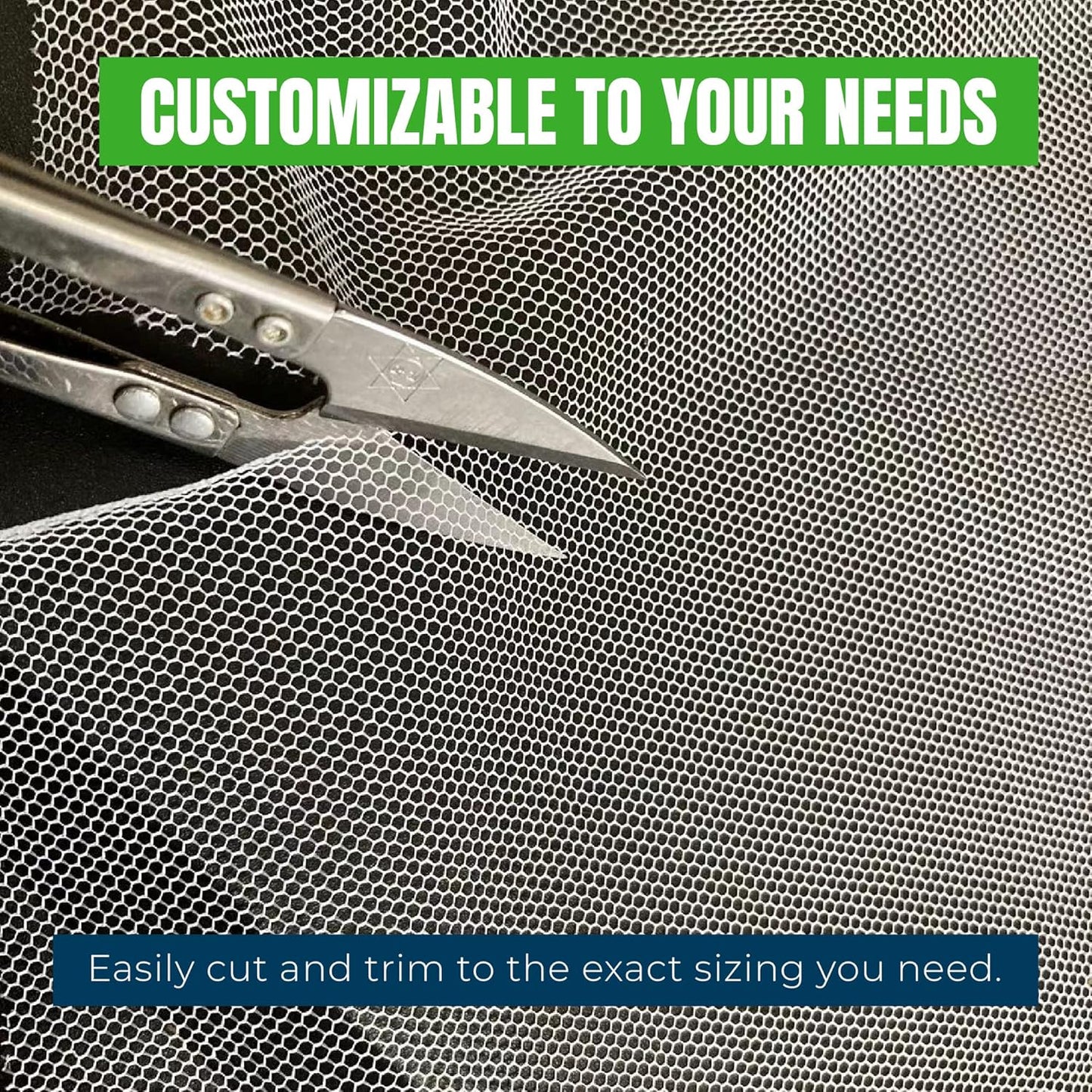 MEKKAPRO XL Garden Protection Netting, 10ft x 20ft Mesh, Insect & Bird Netting for Fruits, Vegetables & Plants