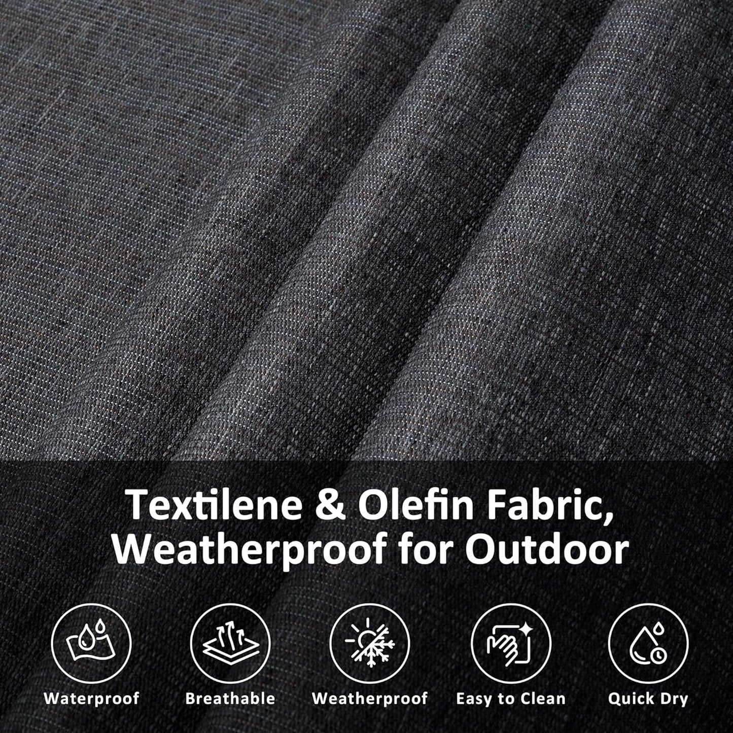 SUNCREAT Hammocks Portable Double Outdoor Hammock, 450lbs Capacity, Quick Dry 2 Person Hammock with Carrying Bag, Dark Gray