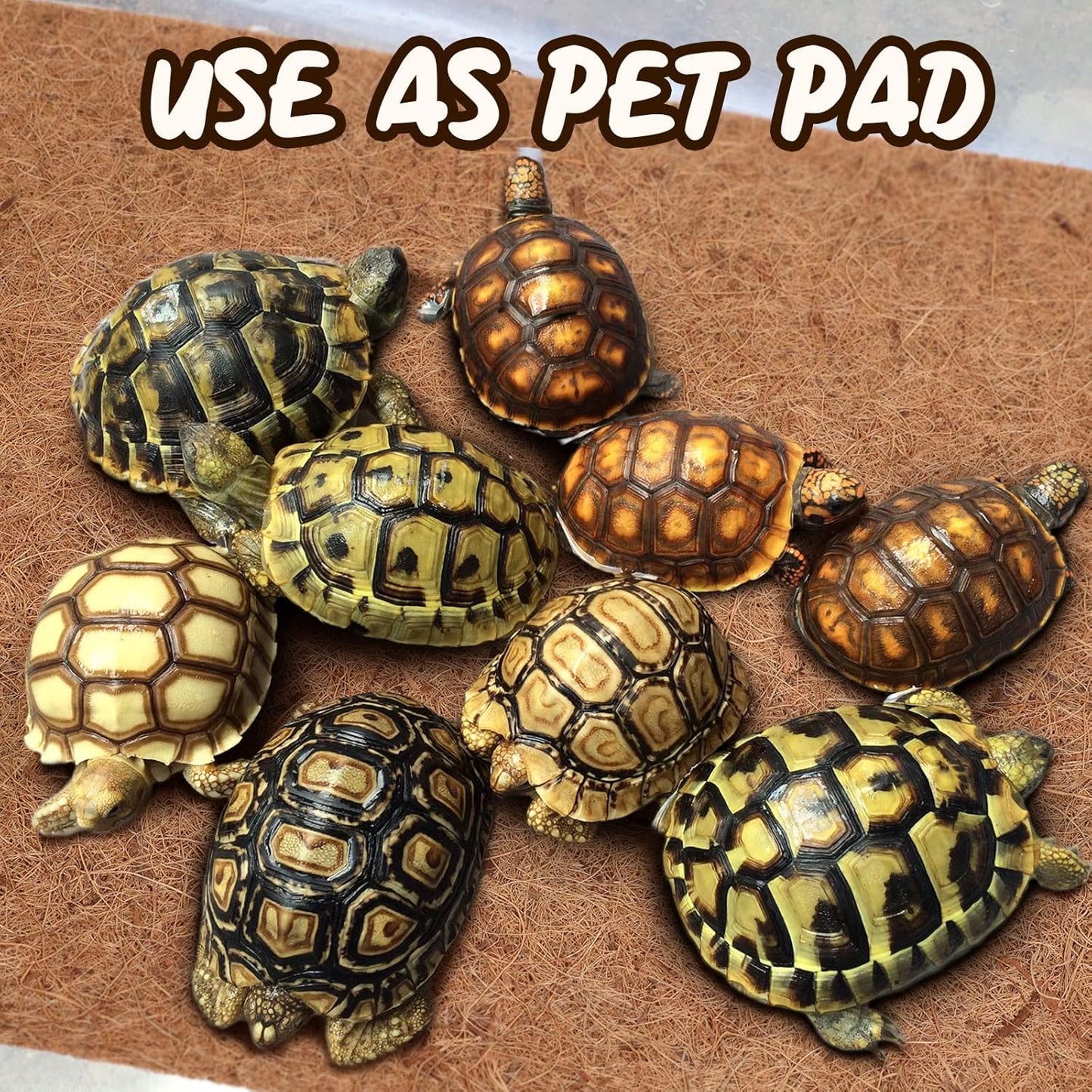 Sawysine 2 Rolls 16 x 118 Inch Coir Liner Roll Coconut Fiber Mat Natural Coconut Coir Liner Sheets Plant Potting Mat for Garden Decor Planters Flower Window Box Basket Animal Pet Pad Reptile Carpet