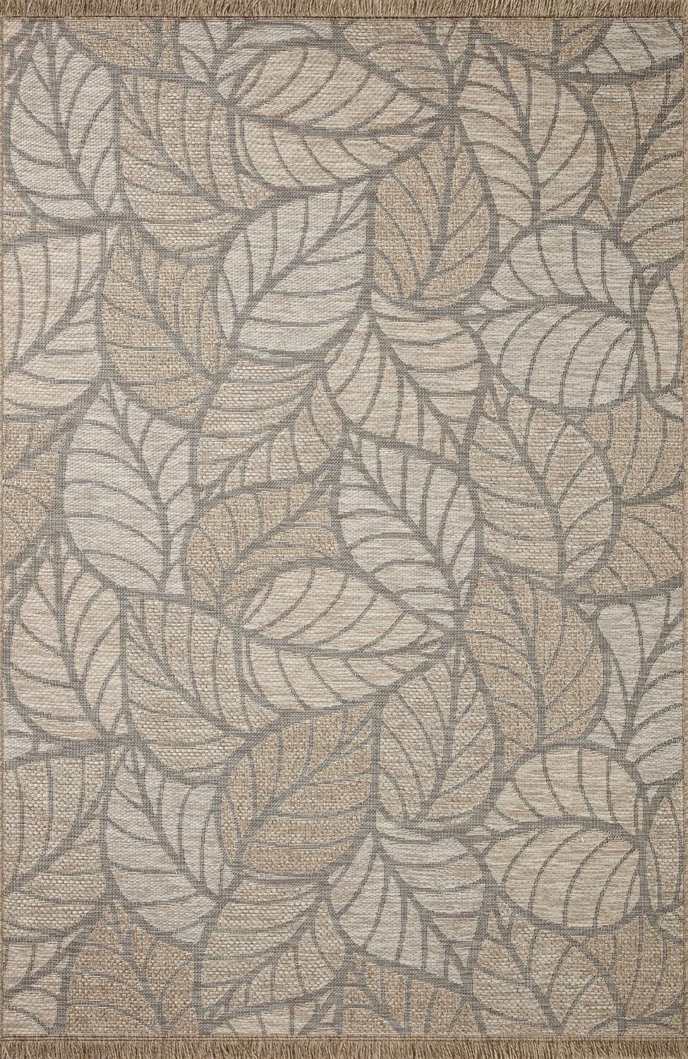 Loloi Dawn Collection Indoor/Outdoor DAW-05 Taupe 2'-3" x 7'-7" Runner Rug
