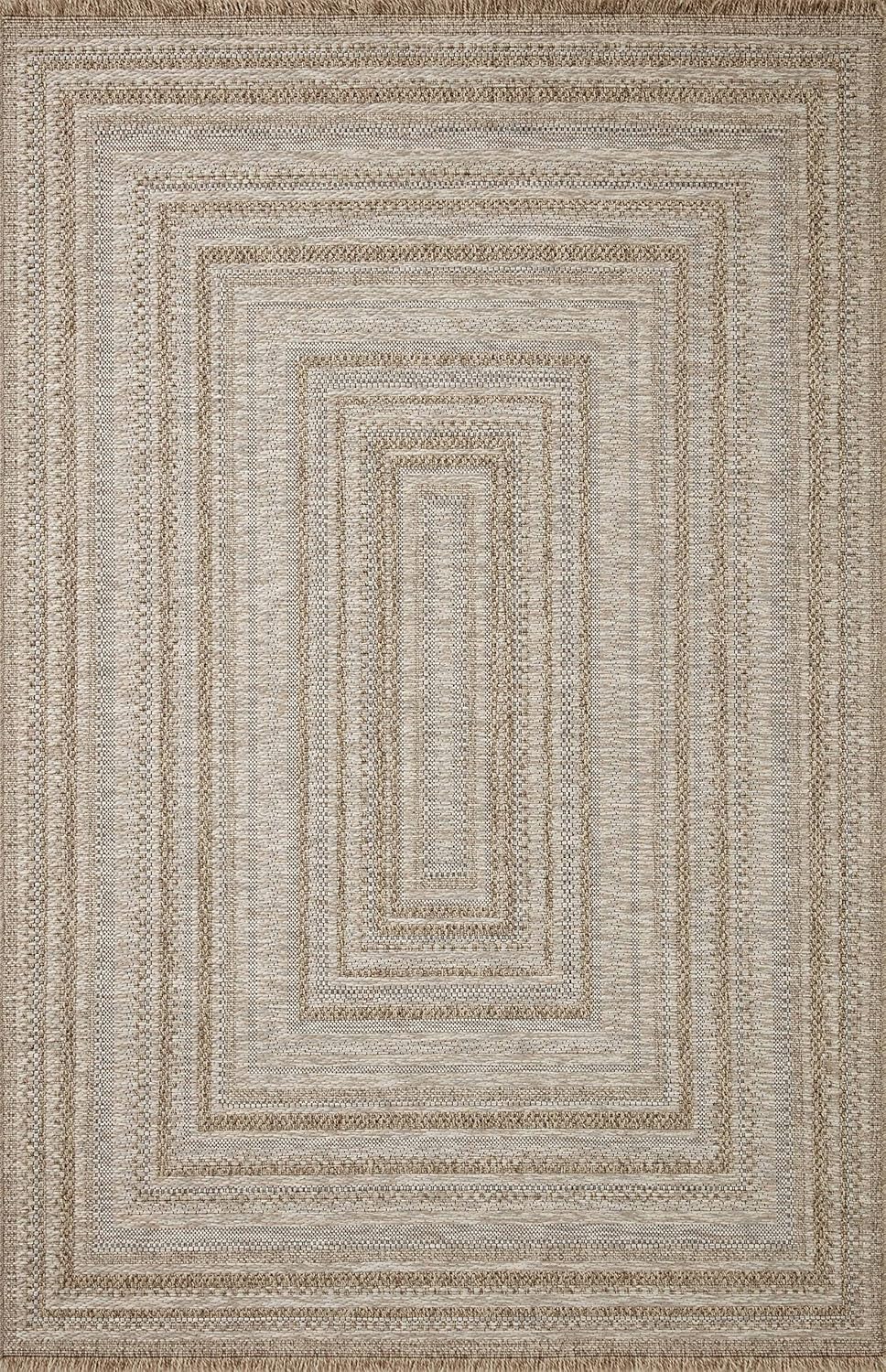 Loloi Dawn Collection Indoor/Outdoor DAW-01 Natural 11'-4" x 15' Area Rug