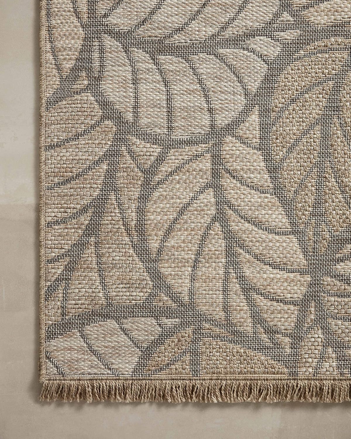 Loloi Dawn Collection Indoor/Outdoor DAW-05 Taupe 11'-4" x 15' Area Rug
