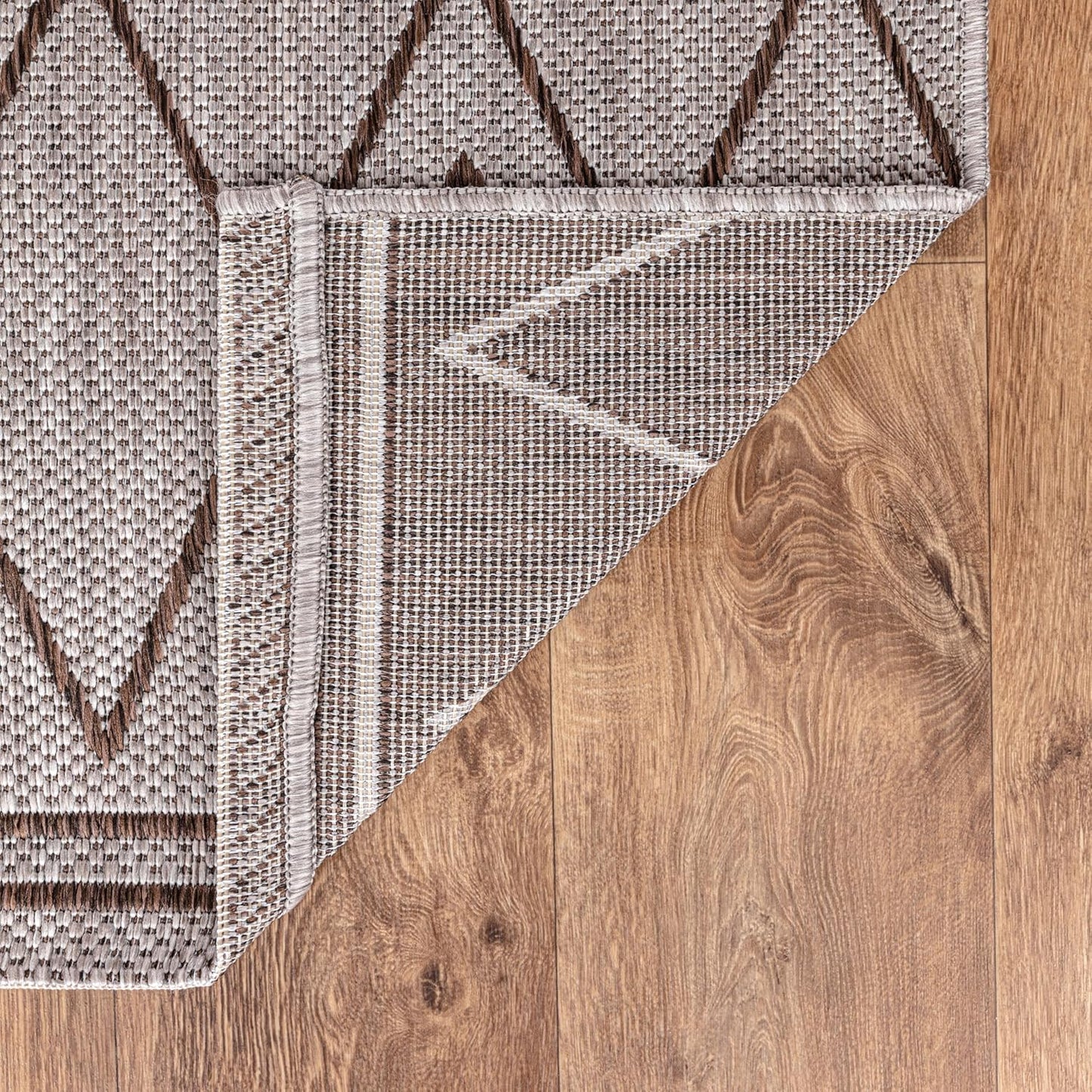 Keen Home Design Terrace Outdoor Runner Rug - 2x10 Washable Indoor/Outdoor Rug for Patio, Kitchen, Balcony, Beach, Garden, Deck and Porch, Size: 2'2"x9'11"