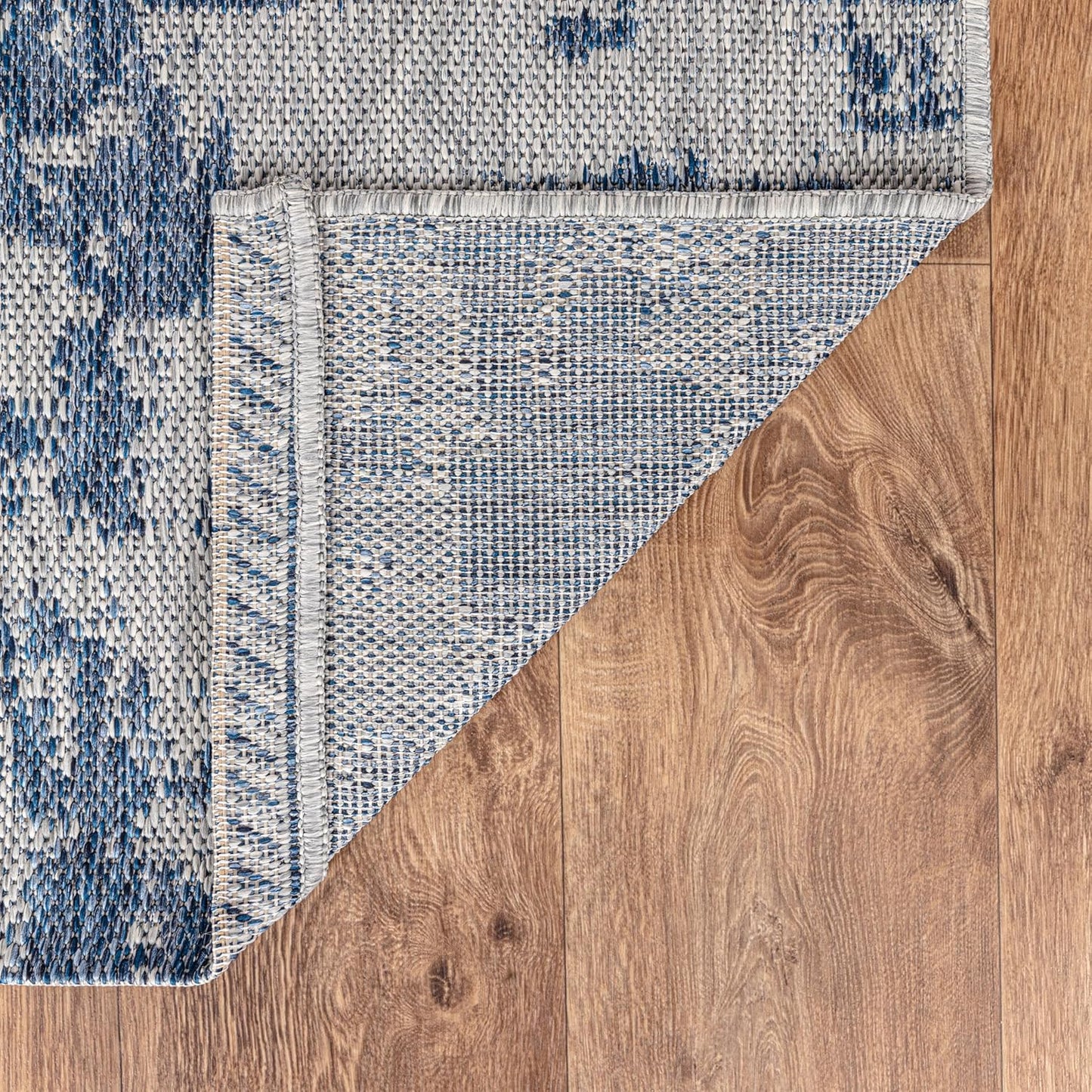 Keen Home Design Terrace Outdoor Runner Rug - 2x12 Washable Indoor/Outdoor Rug for Patio, Kitchen, Balcony, Beach, Garden, Deck and Porch, Size: 2'2"x11'10"