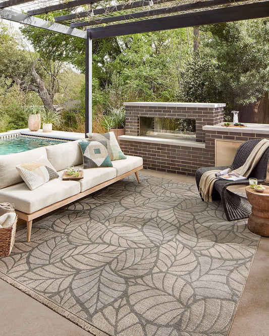 Loloi Dawn Collection Indoor/Outdoor DAW-05 6'-4" x 9'-2" Area Rug