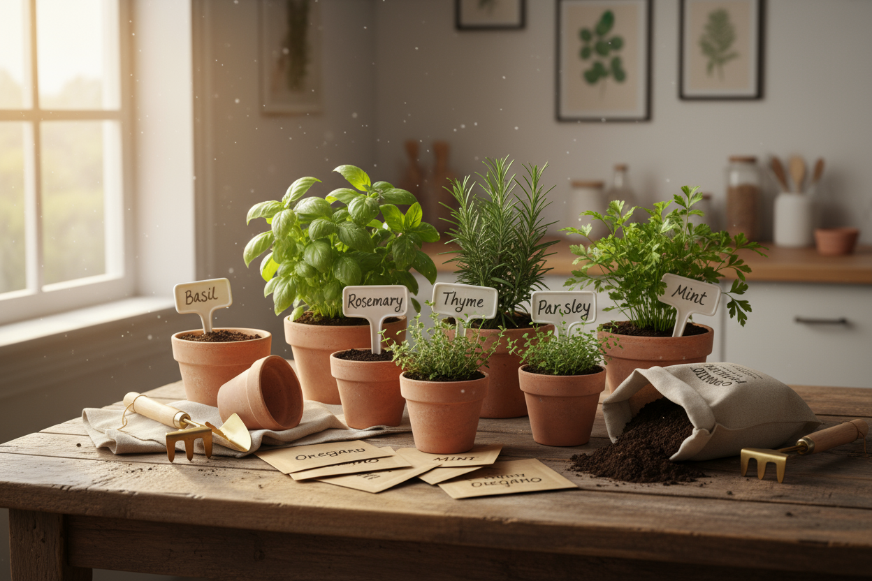 I ordered their herb starter set and I’m so impressed! 